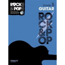TRINITY COLLEGE LONDON : ROCK & POP EXAMS GUITAR - GRADE 5 (+CD)