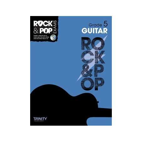 TRINITY COLLEGE LONDON : ROCK & POP EXAMS GUITAR - GRADE 5 (+CD)
