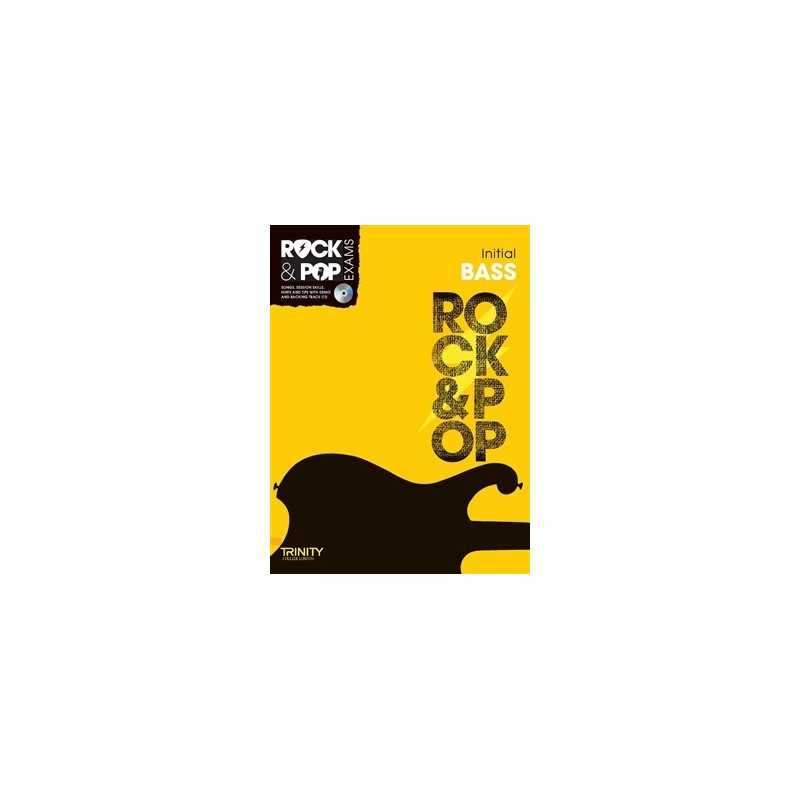 TRINITY COLLEGE LONDON : ROCK & POP EXAMS BASS – INITIAL (+CD)