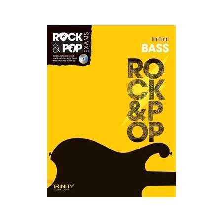 TRINITY COLLEGE LONDON : ROCK & POP EXAMS BASS – INITIAL (+CD)