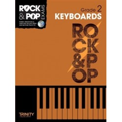 TRINITY COLLEGE LONDON : ROCK & POP EXAMS KEYBOARDS – GRADE 2 (+CD)