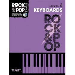 TRINITY COLLEGE LONDON : ROCK & POP EXAMS KEYBOARDS – GRADE 4 (+CD)