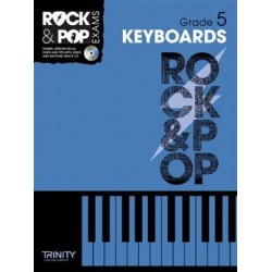 TRINITY COLLEGE LONDON : ROCK & POP EXAMS KEYBOARDS – GRADE 5 (+CD)