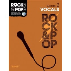 TRINITY COLLEGE LONDON : ROCK & POP EXAMS VOCALS - GRADE 2 (+CD)