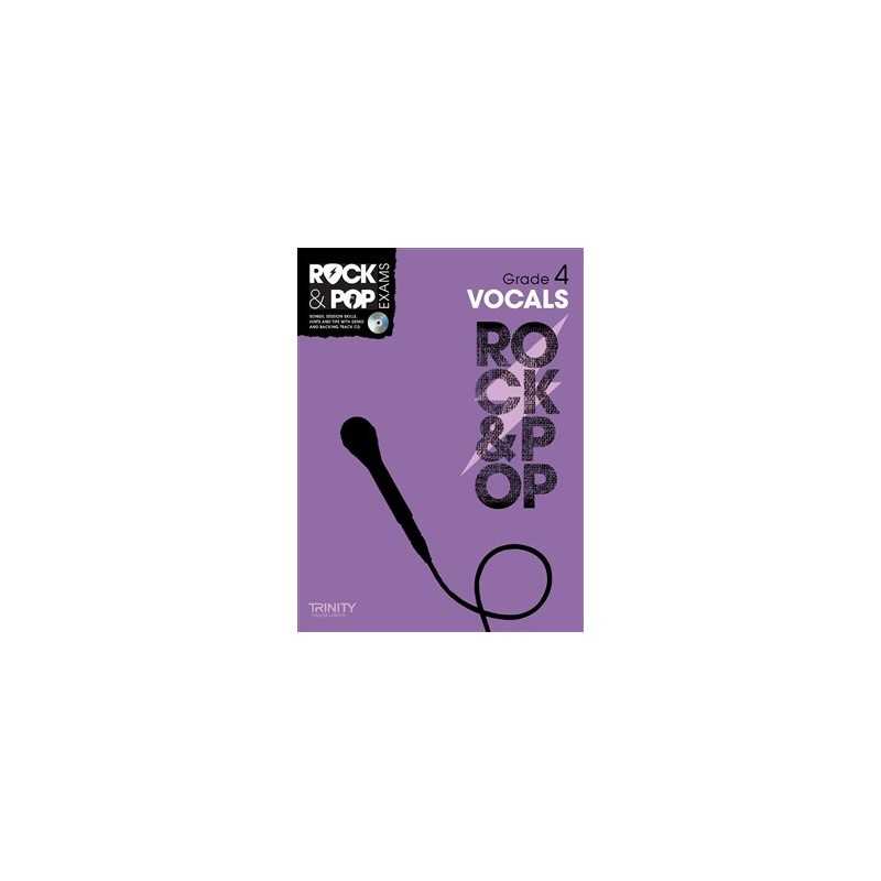 TRINITY COLLEGE LONDON : ROCK & POP EXAMS VOCALS - GRADE 4 (+CD)
