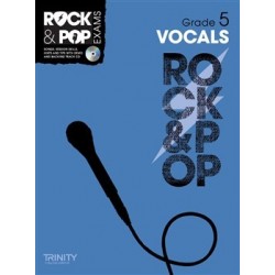 TRINITY COLLEGE LONDON : ROCK & POP EXAMS VOCALS - GRADE 5 (+CD)
