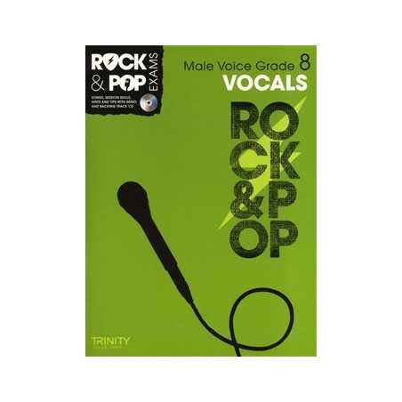TRINITY COLLEGE LONDON : ROCK & POP EXAMS VOCALS – MALE VOICE GRADE 8 (+CD)