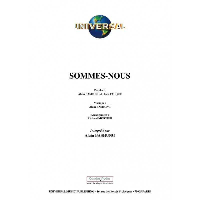 SOMMES-NOUS