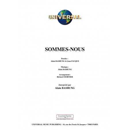 SOMMES-NOUS