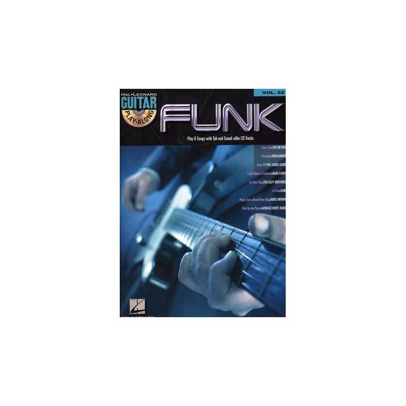 GUITAR PLAY-ALONG VOL.52 - FUNK (+CD)