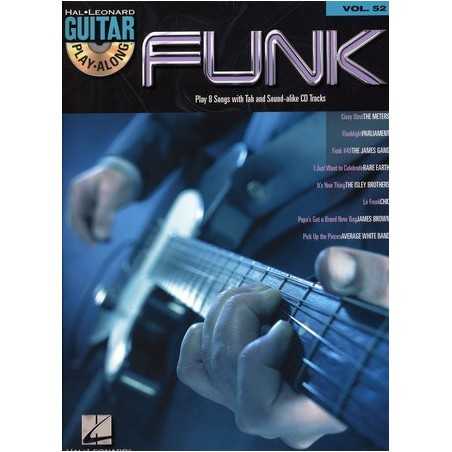GUITAR PLAY-ALONG VOL.52 - FUNK (+CD)