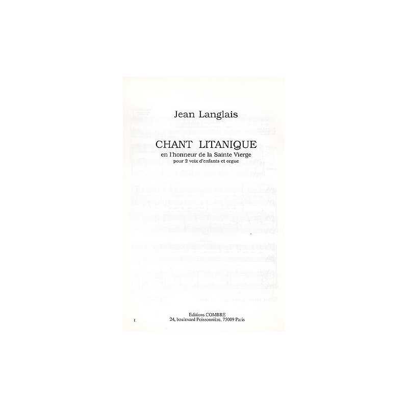 Chant litanique (Sainte Vierge)