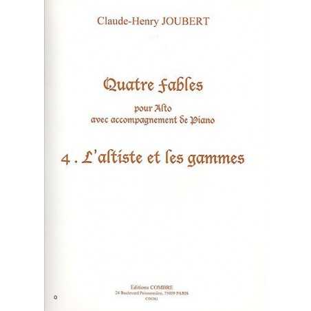 Fables (4) n°4 L'Altiste et les gammes