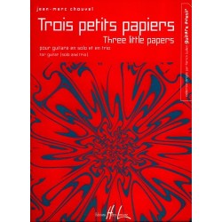 TROIS PETITS PAPIERS