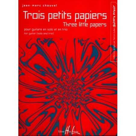 TROIS PETITS PAPIERS