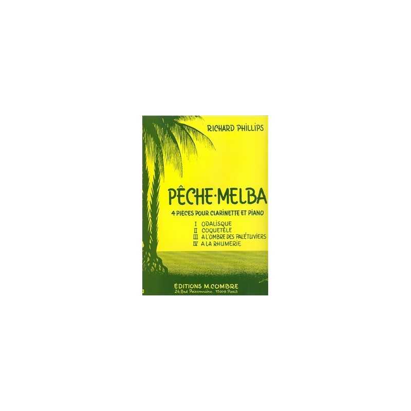 Pêche Melba (4 pièces)
