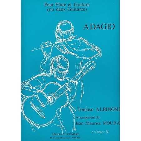 Adagio (flûte et guitare ou 2 guitares)