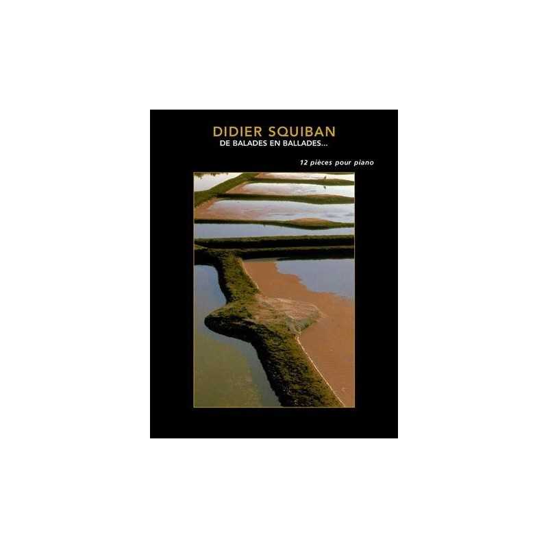 Sheet music DE BALADES EN BALLADES Didier Squiban