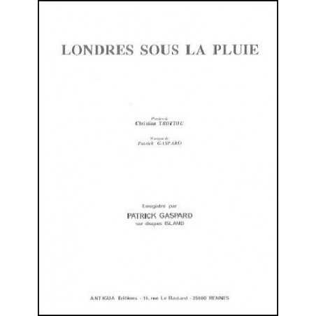 LONDRES SOUS LA PLUIE