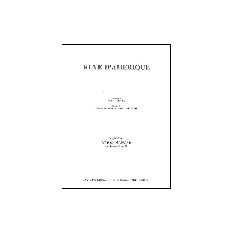 RÊVE D'AMÉRIQUE