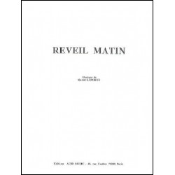 Sheet music REVEIL MATIN Niagara