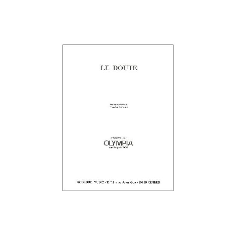 LE DOUTE