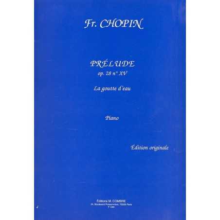PRÉLUDE OP.28 N°15 LA GOUTTE D'EAU