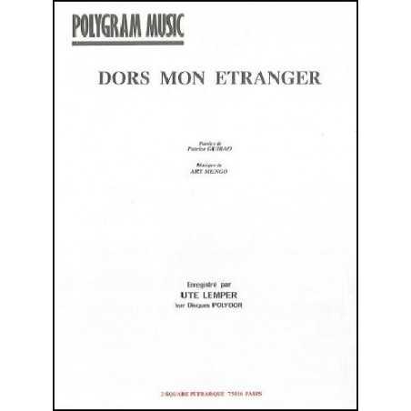 DORS MON ETRANGER
