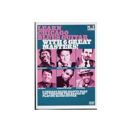DVD LEARN CHICAGO BLUES GUITAR WITH 6 GREAT MASTERS