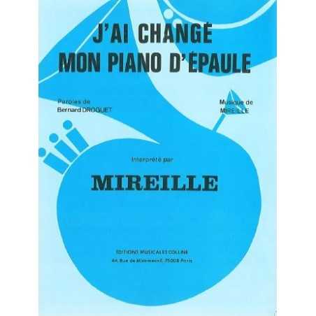 J'AI CHANGÉ MON PIANO D'ÉPAULE