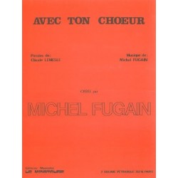 Partition AVEC TON CHŒUR Michel Fugain