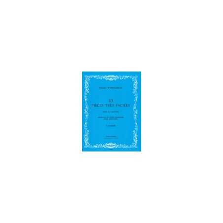 PIÈCES TRÈS FACILES (15) CAHIER N°1