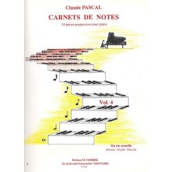 Carnets de notes Vol.4