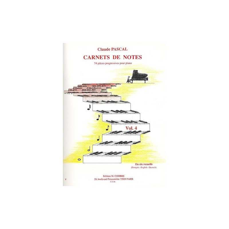 Carnets de notes Vol.4