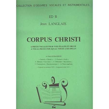 CORPUS CHRISTI (6 PIÈCES VOCALES)