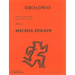 Partition BROADWAY Michel Fugain