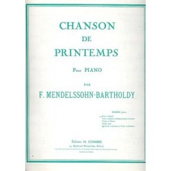 Chanson de printemps (piano)