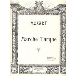 Partition MARCHE TURQUE Wolfgang Amadeus MOZART