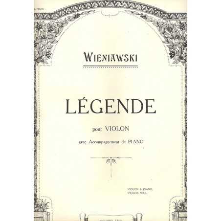 Légende Op.17 (violon et piano)