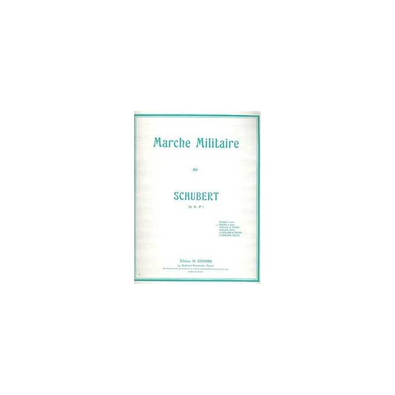 Marche militaire Op.51 n°1 (piano à 4 mains)
