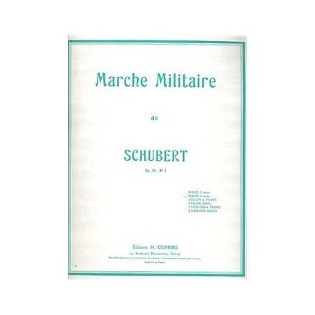Marche militaire Op.51 n°1 (piano à 4 mains)