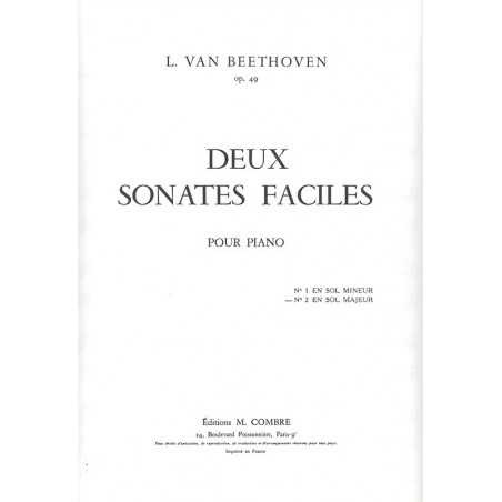 Sonate n°20 Op.49 n°2 facile en sol maj.