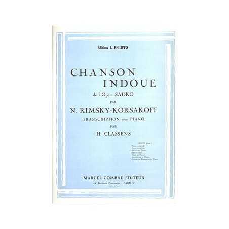 Chanson hindoue de l'opéra Sadko (violon et piano)