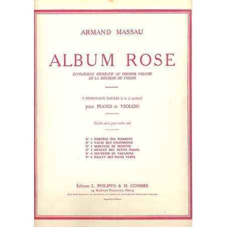 ALBUM ROSE - 6 MORCEAUX