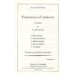 Préparation à l'orchestre
