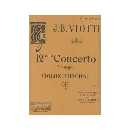 CONCERTO N°12 EN SIB MAJ.