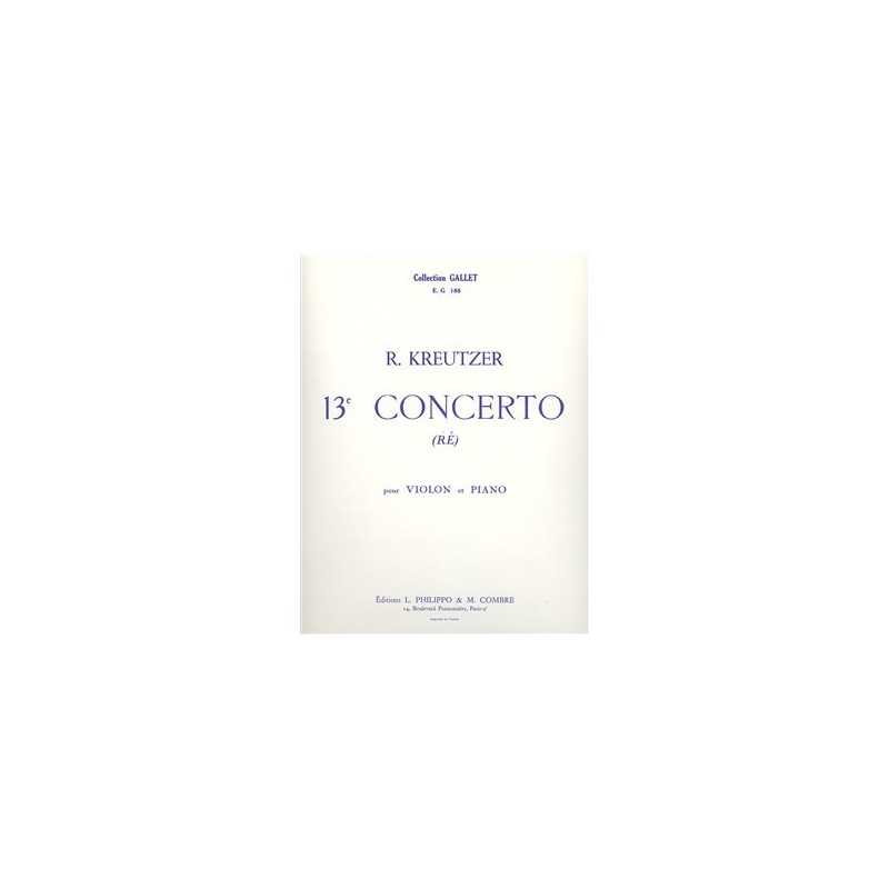Concerto n°13 en ré maj.