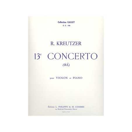 Concerto n°13 en ré maj.