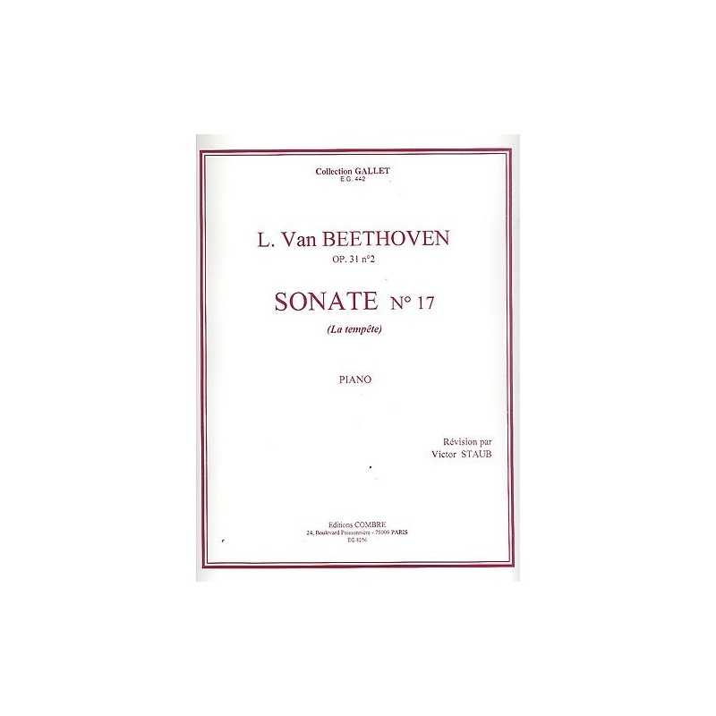 Sonate n°17 Op.31 n°2 La Tempête
