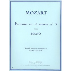 Fantaisie n°3 en ré mineur